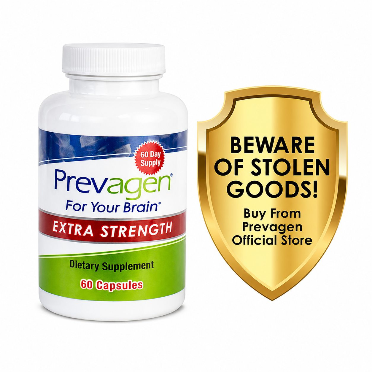 Prevagen Extra Strength 20mg Capsules - 60 Count
