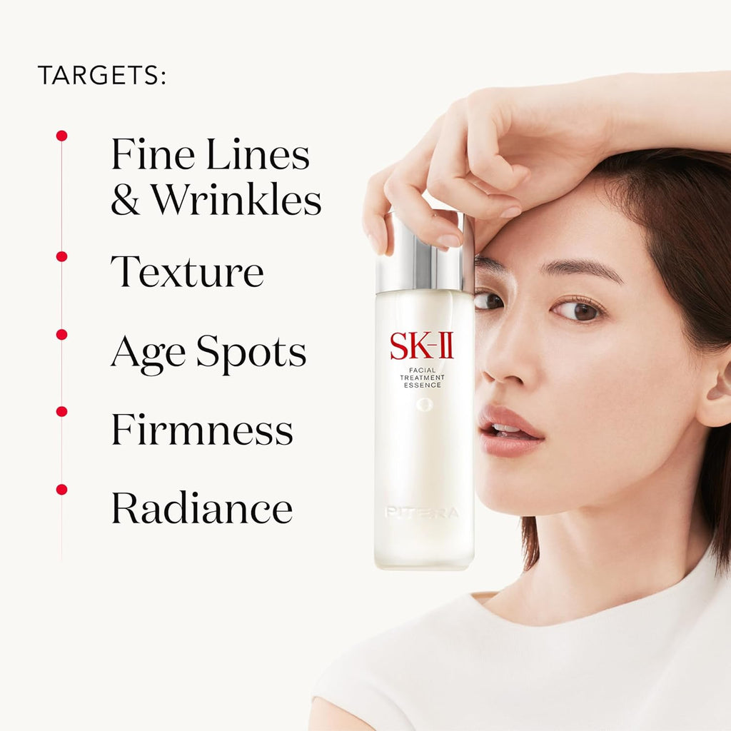 Anti-Aging Facial Essence – Skin Firming & Brightening Treatment for Smooth Complexion | SK-II Essence