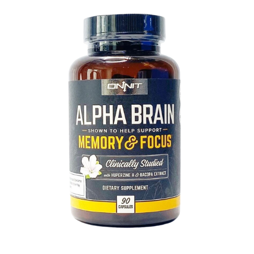 Brain Support Supplement for Memory, Focus & Cognitive Performance | Nootropic Formula Capsules (30 Count)