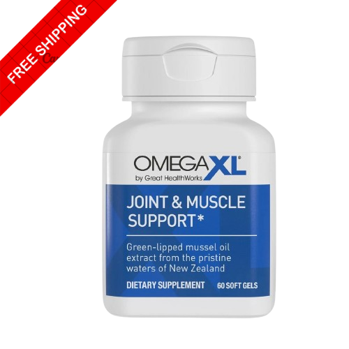 Omega XL Natural Joint Muscle Support Omega 3 Joint Pain Relief 60 Softgels