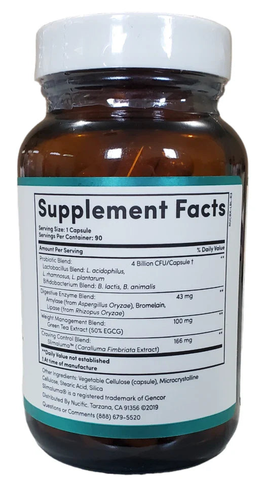 Bio-X4 Nucific Probiotic All Natural Weight Loss Metabolism Boost Best Bio x4