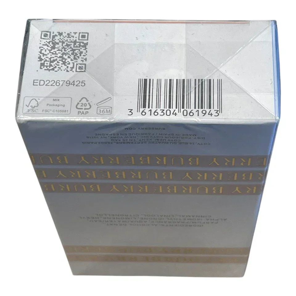 Burberry Her Elixir Intense Eau de Parfum for Women – 3.3 oz New