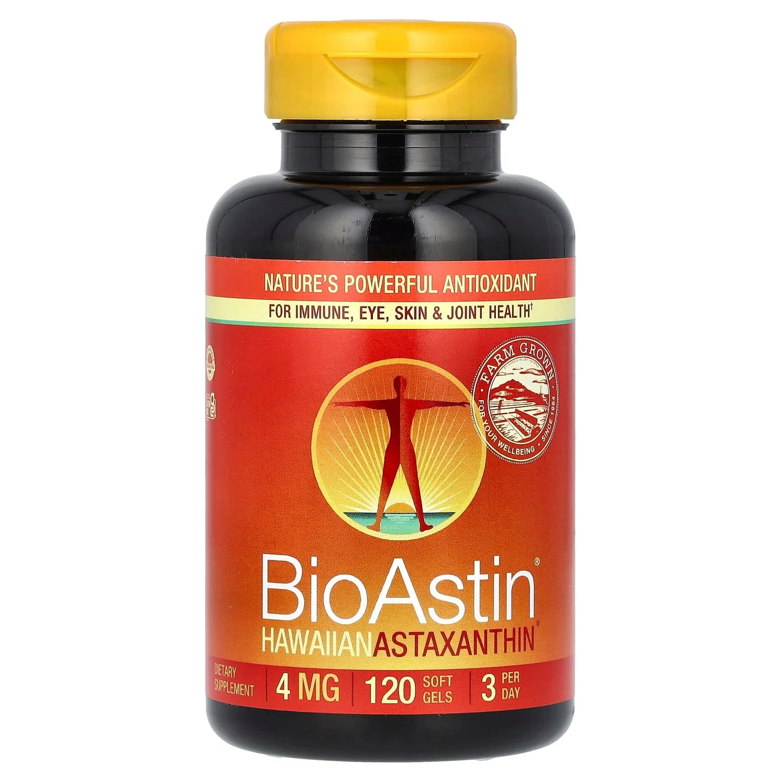 Nutrex Hawaii, BioAstin Hawaiian Astaxanthin, 4 mg, 120 Soft Gels