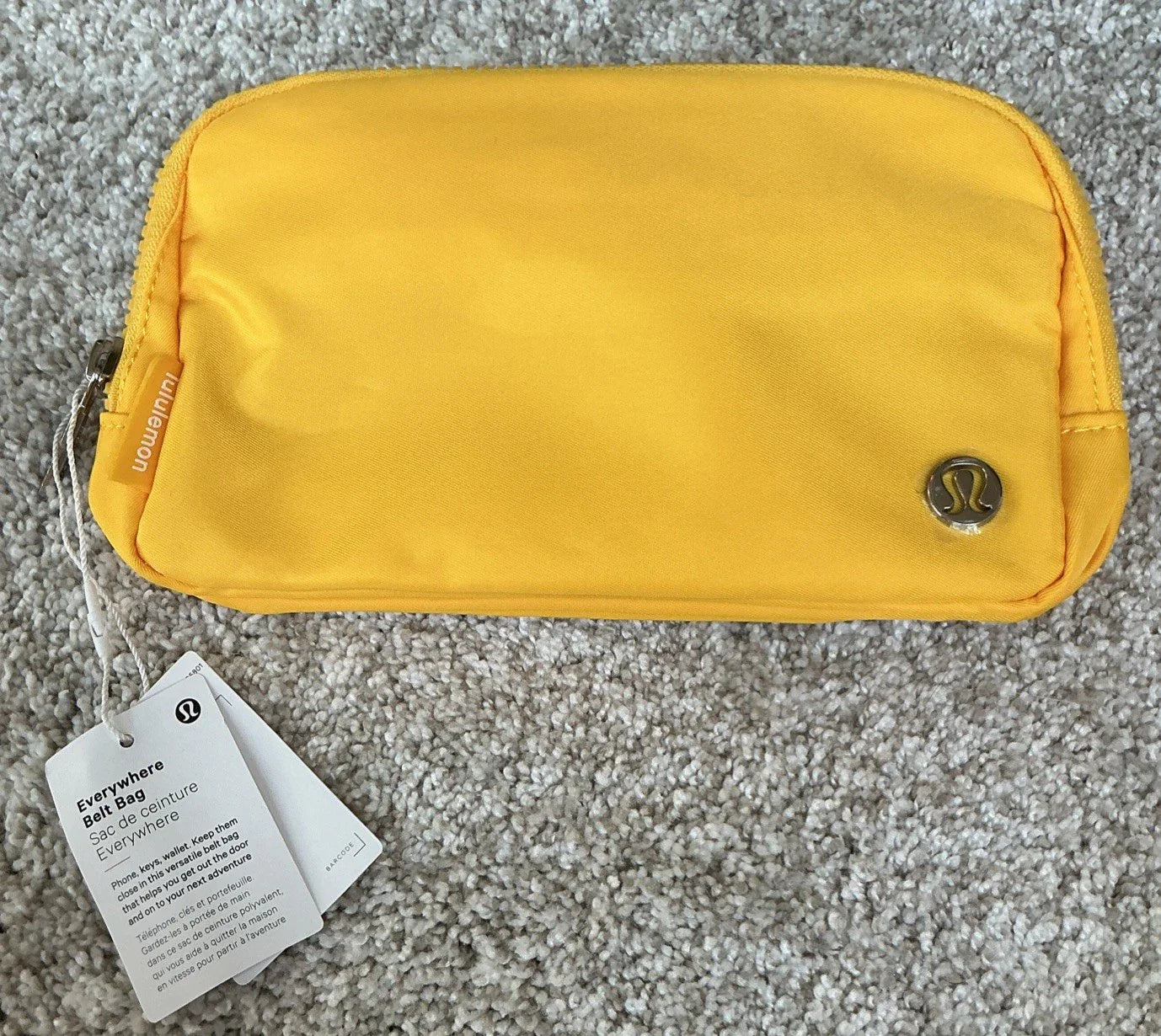 Lululemon Everywhere Belt Bag 1L Yellow