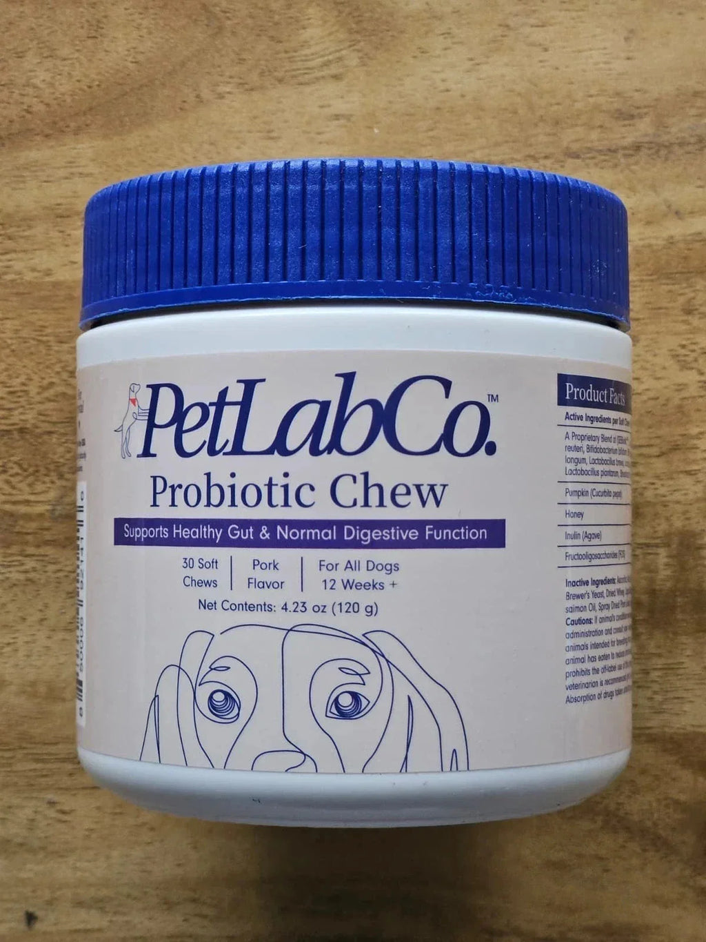 PetLab Co. Probiotics for Dogs, Support Gut Health For Dogs (30 Salmon)