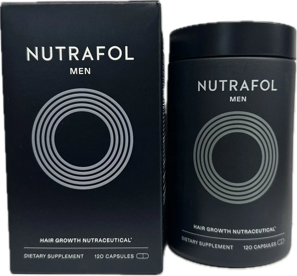 Advanced Hair Support Capsules for Men – 120 Count, 1 Month Supply