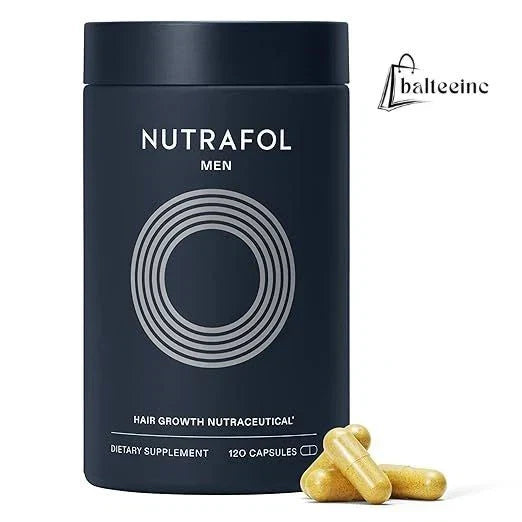 Advanced Hair Support Capsules for Men – 120 Count, 1 Month Supply