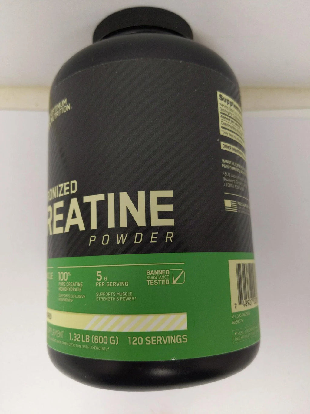 Optimum Nutrition, Micronized Creatine Powder, Unflavored, 10.6 oz (300 g)