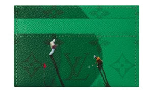 Louis Vuitton Golf Card Case Green
