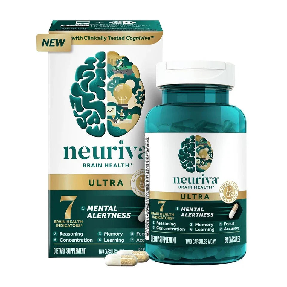 Brain Supplement Memory Focus 60 Count Capsules Phosphatidylserine NEURIVA