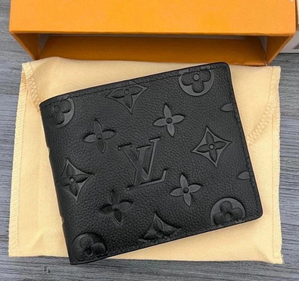 Louis Vuitton Multiple Monogram Canvas Slender Wallet – Black Men’s